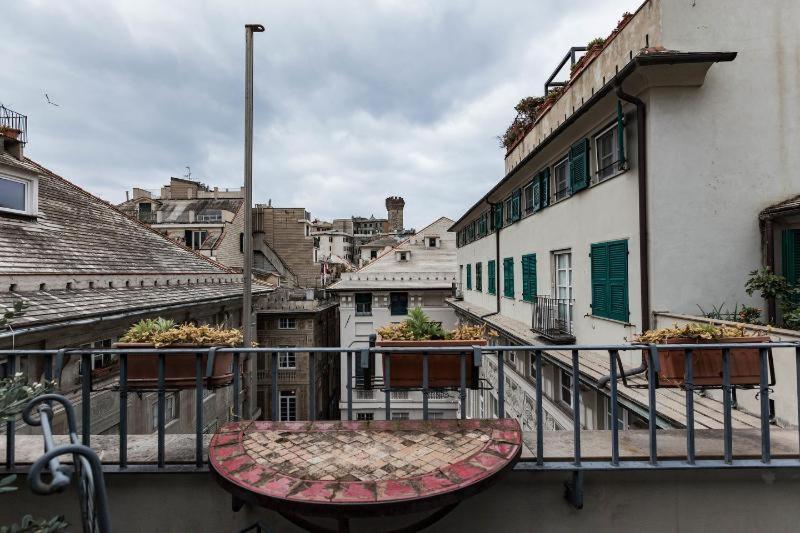 לינה וארוחת בוקר ג'נובה Attico Palazzo Giustiniani מראה חיצוני תמונה