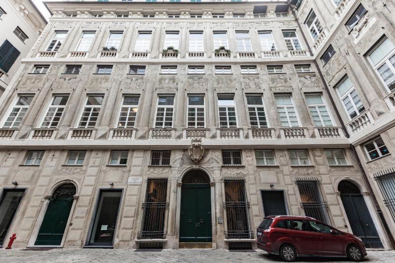 לינה וארוחת בוקר ג'נובה Attico Palazzo Giustiniani מראה חיצוני תמונה