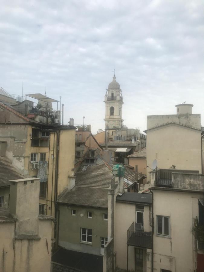 לינה וארוחת בוקר ג'נובה Attico Palazzo Giustiniani מראה חיצוני תמונה